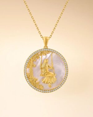 قلادة ليدي سوليتا الماسية