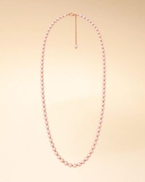 Pink Ultra Pearls Necklace