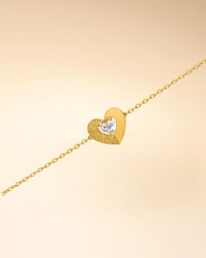 سوار ألماس على شكل قلب من مجموعة سيجنتشر