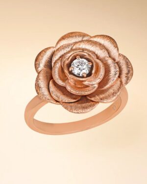 Flora Feminine Ring - Matte Finish