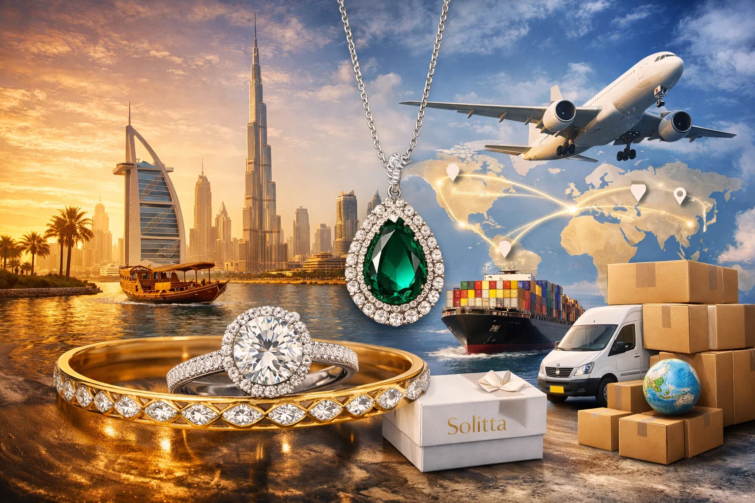 Solitta, Dubai’s ultra-exclusive fine jewellery house is proud to offer its discerning clientele an experience once reserved for royalty, now just a few clicks away.