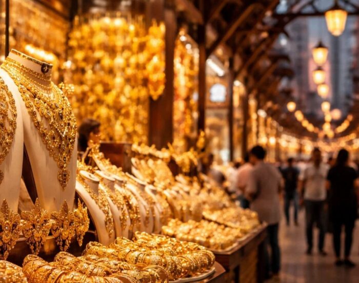 The Dubai Gold Souk is not simply a marketplace. It is a global benchmark for fine jewelry in the UAE and the GCC, known for purity standards, competitive pricing, craftsmanship transparency & unmatched variety. Tourists, collectors, investors and luxury buyers from across the world