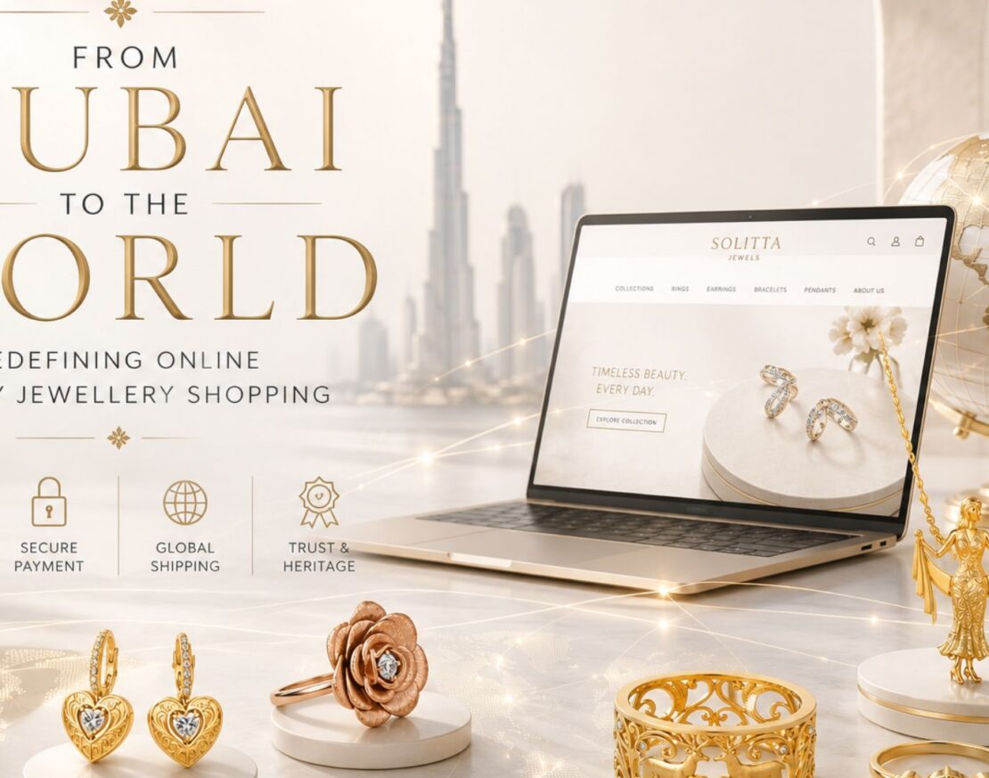 From Dubai Gold District to the world, Solitta Jewels delivers jewellery that reflects both tradition & modernity, connecting global clients to a legacy of craftsmanship through a refined digital experience.